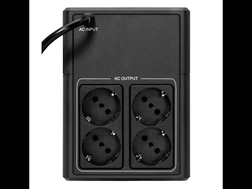 Eaton UPS 5E Gen2, USB, DIN AVR 1200VA, 660W, Tower, Input: Schuko, Output: (4) DIN