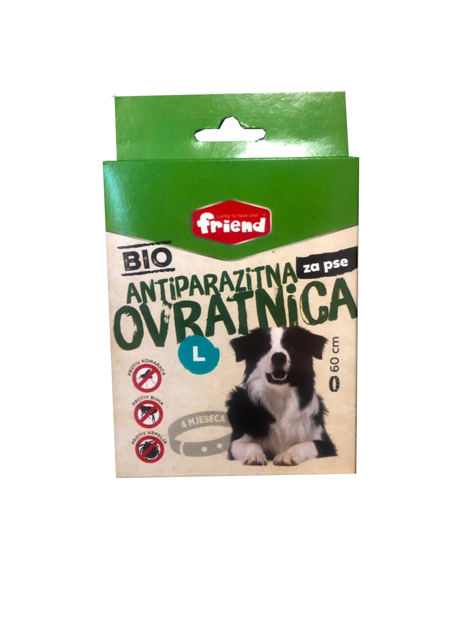 Friend Bio Antiparazitna Ovratnica Za Pse, L