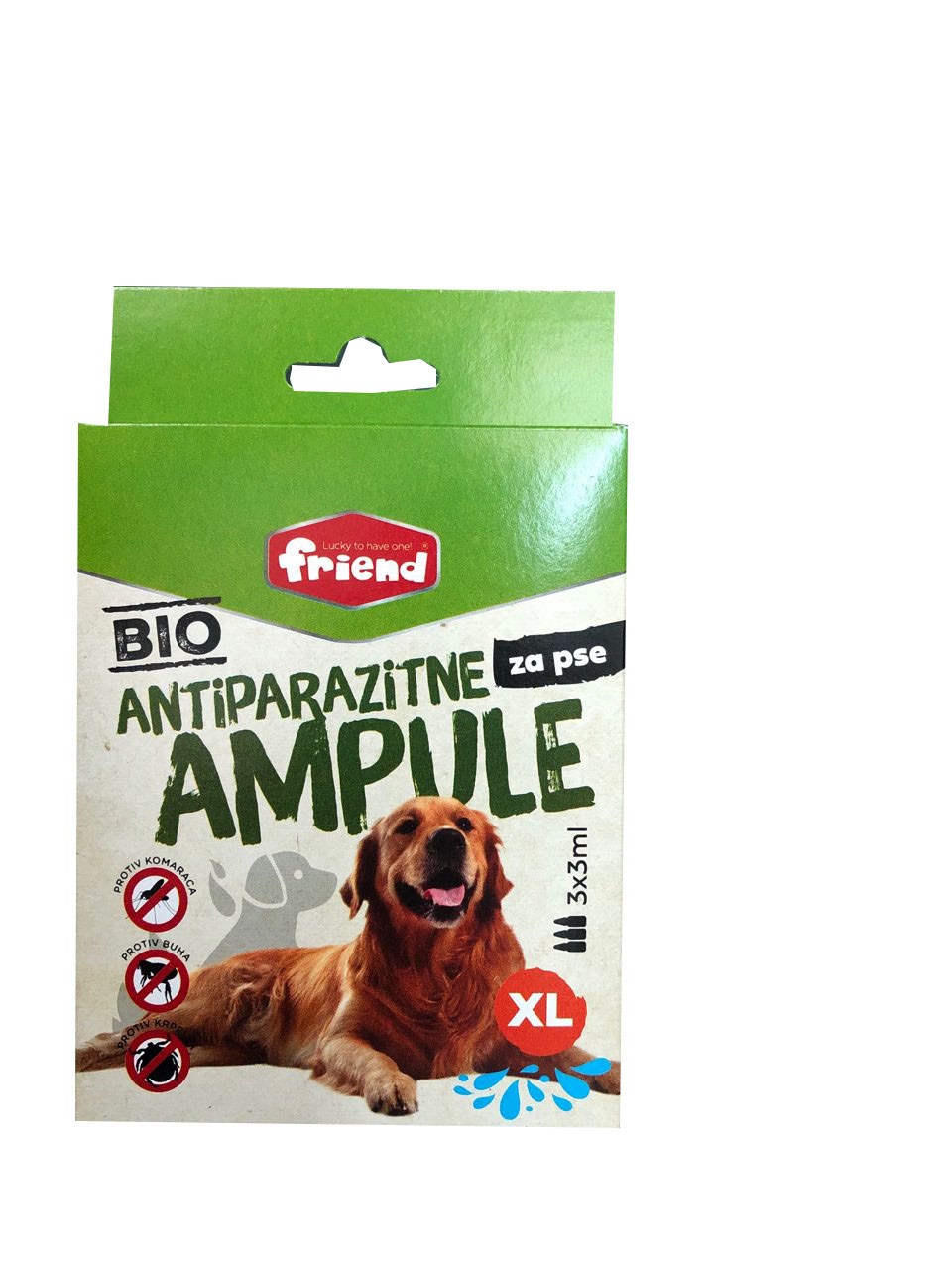 Friend Bio Antiparazitne Ampule Za Pse, XL