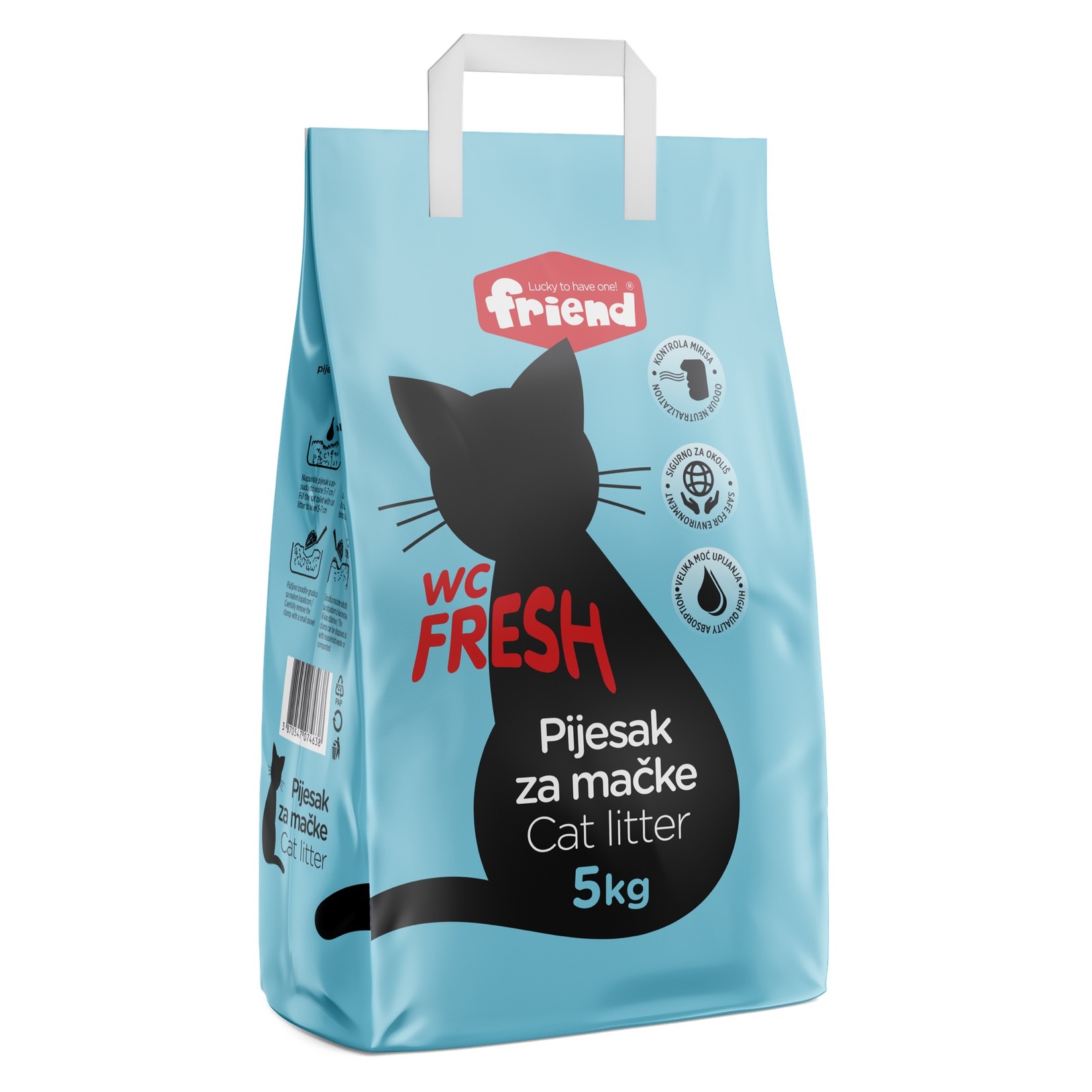 Friend Pijesak Za Mačke, 5 Kg
