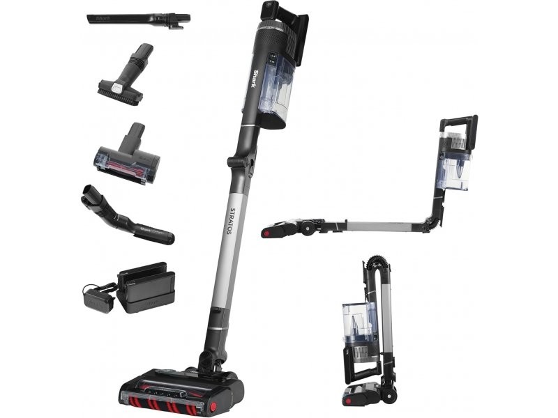 Shark Štapni usisivač Stratos IZ420EUT, Sivi