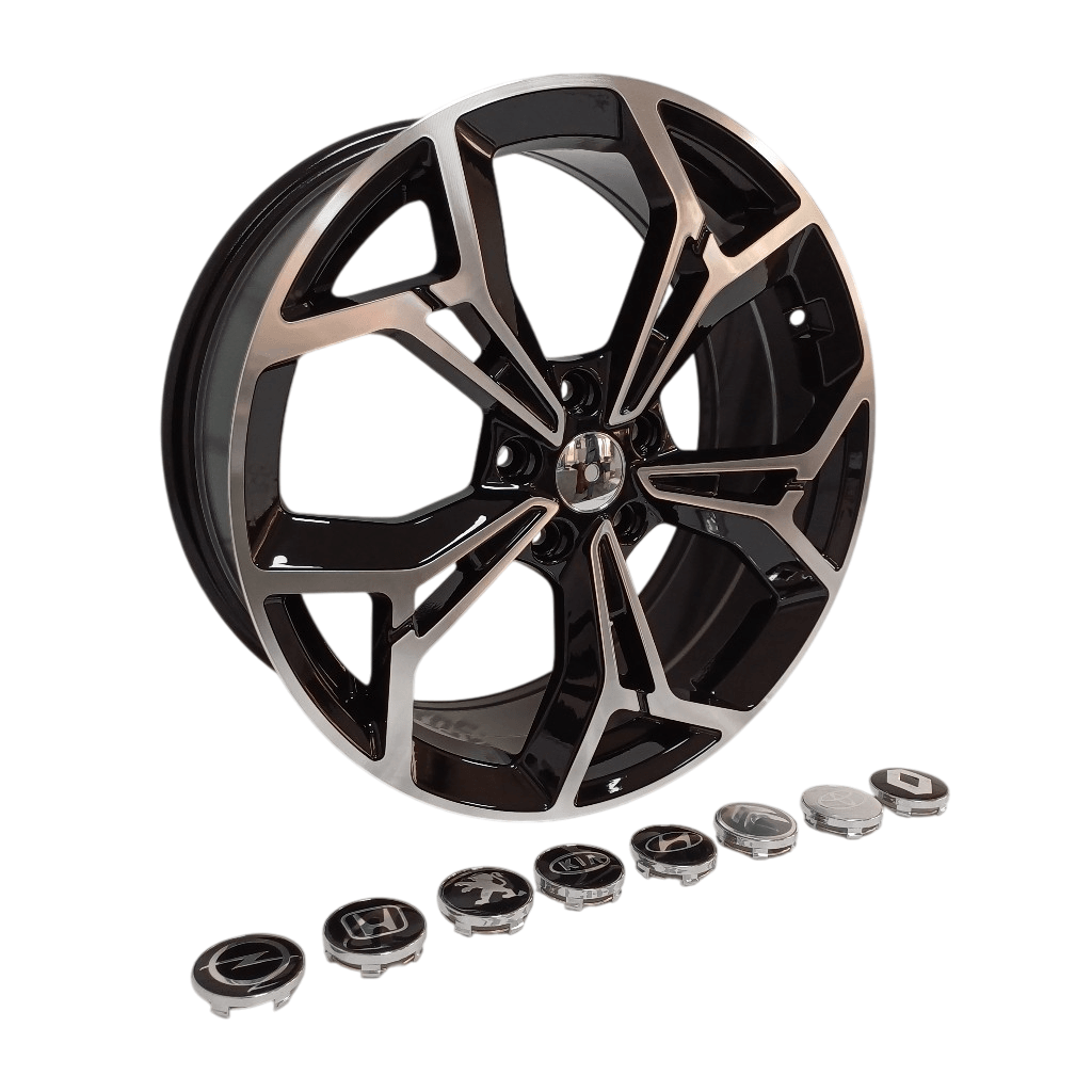 Felga aluminijumska P5963, Dacia, 19x7.5, Siva