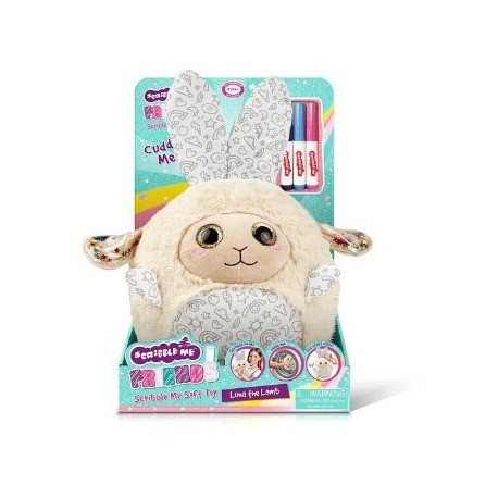 Crayola Plišana igračka Scrible me furry plush, 30cm, Bež