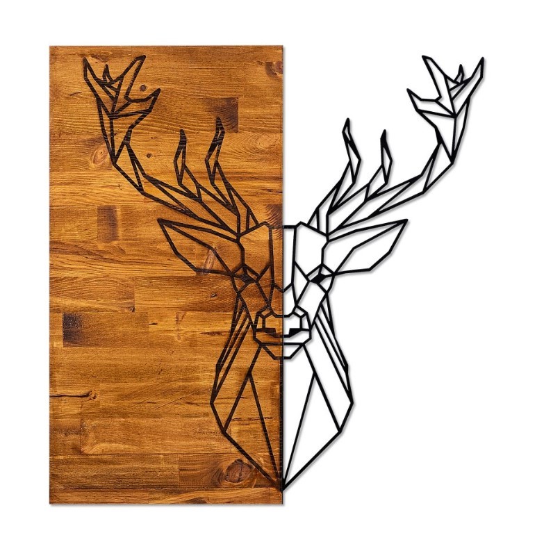 Wallity Zidna dekoracija Jelen 1, 56x58cm