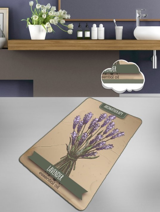 L'essentiel Maison Kupaonski tepih Miris, 80x100cm, krem