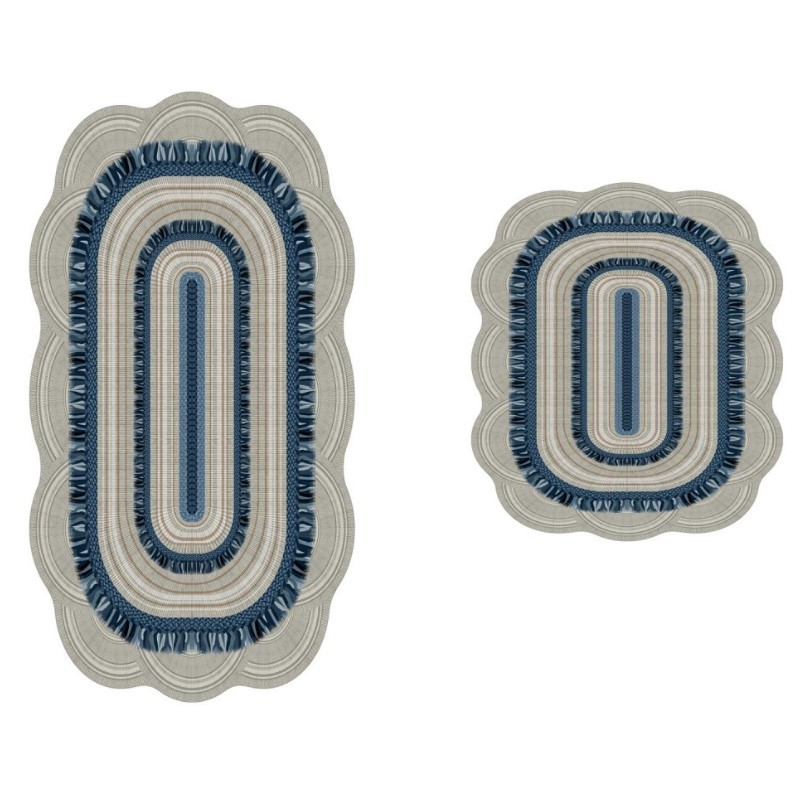 L'essentiel Maison 21016415KM Kupaonski tepih, tamno siva