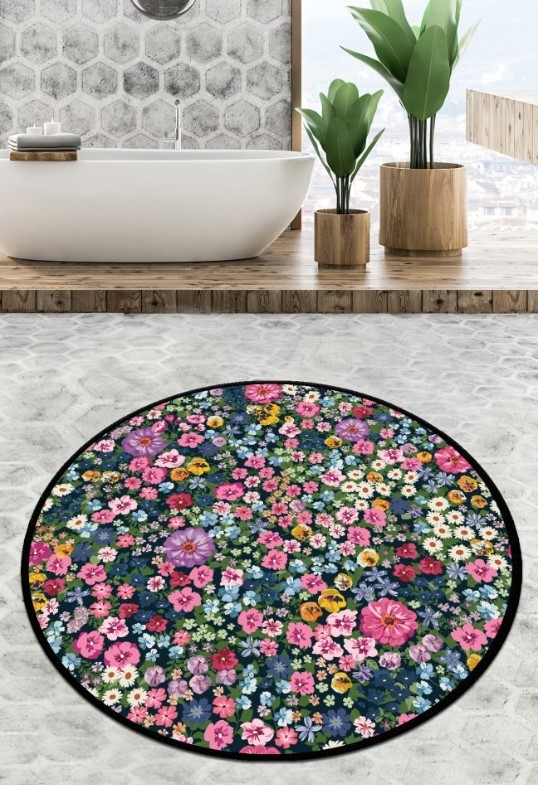 L'essentiel Maison Antoryum tepih za kupatilo, 80cm, šareni