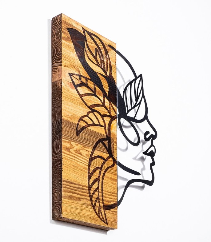 Zidna dekoracija Dingin, 34x50cm