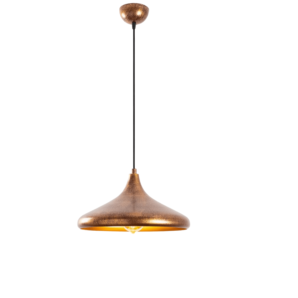 Opviq privjesak okrugli metalni, bakreni