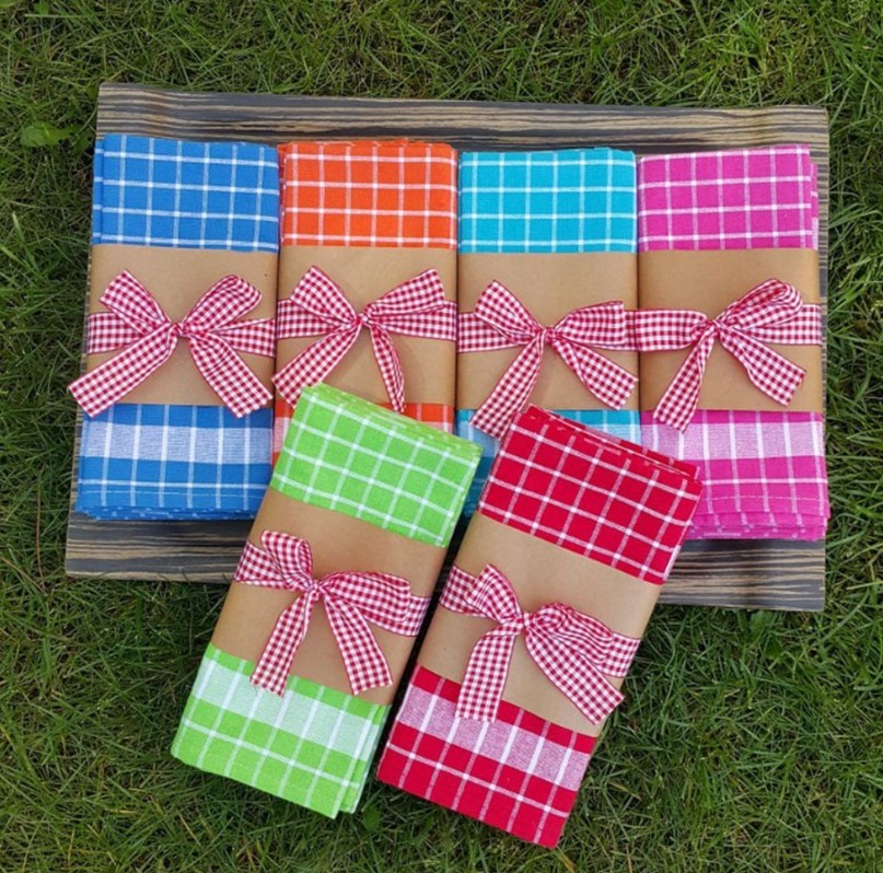 L'Essentiel Maison Set peškira Kareli, 45x65cm, 6 dijelova, Šareni