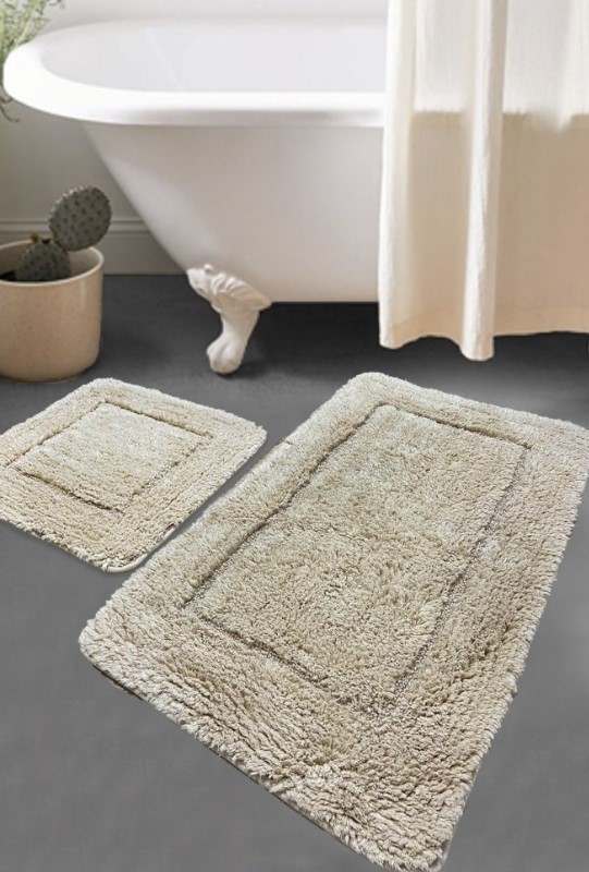 L'essentiel Maison Otirač za kupanje Wolle 10, 2 komada, krem