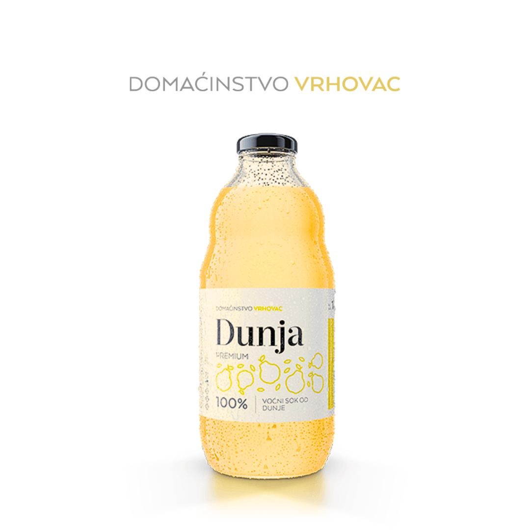 Domaćinstvo Vrhovac Prirodni sok DUNJA 1l