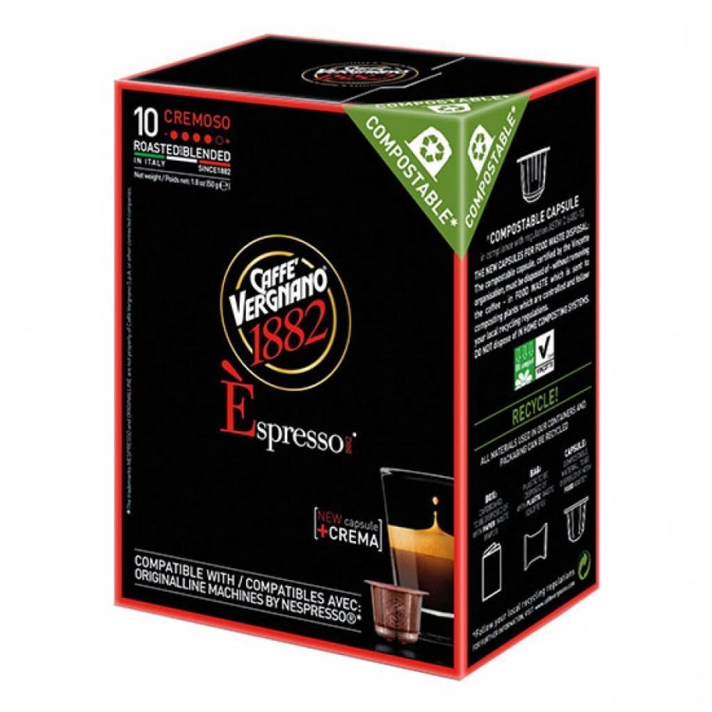 VERGNANO Caffe Espresso kapsule CREMOSO  (5G X 10 )
