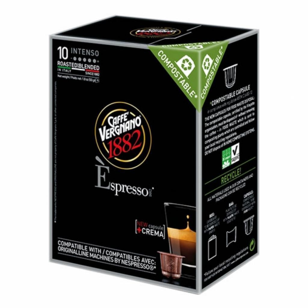 VERGNANO Caffe Espresso kapsule  INTENSO  (5G X 10 )