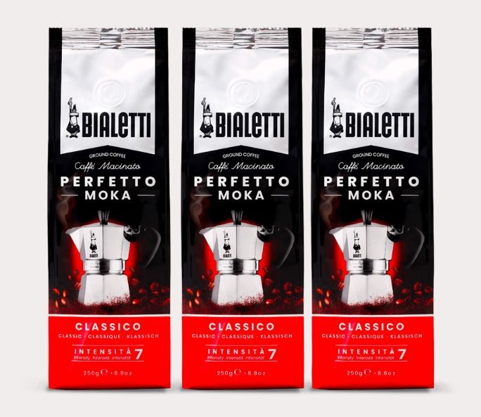 BIALETTI Kafa Perfetto Moka Classico 250gr
