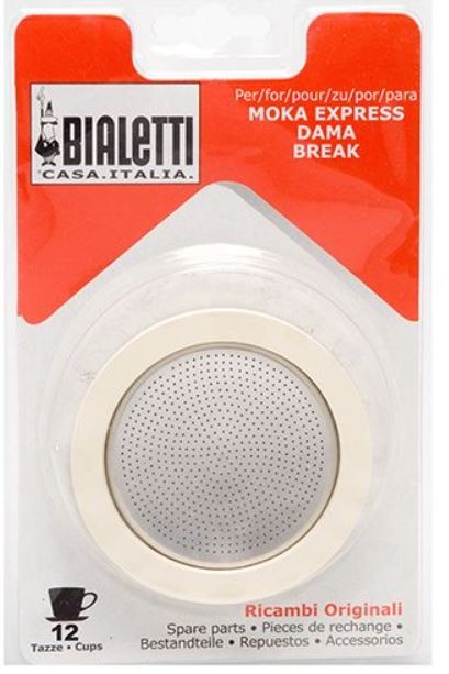 BIALETTI 3 Dihtunga + 1 Filter 12 Šolja