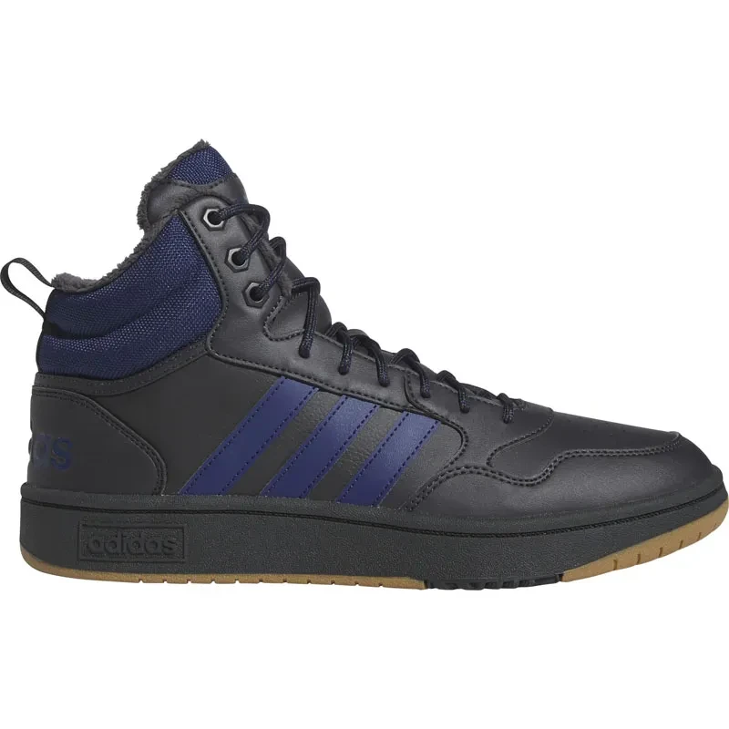 Adidas Muške Patike Hoops 3.0 Mid WTR, Crno-plave