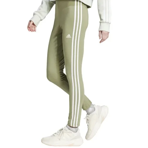 Adidas Ženske Helanke W 3S HW LG, Zelene