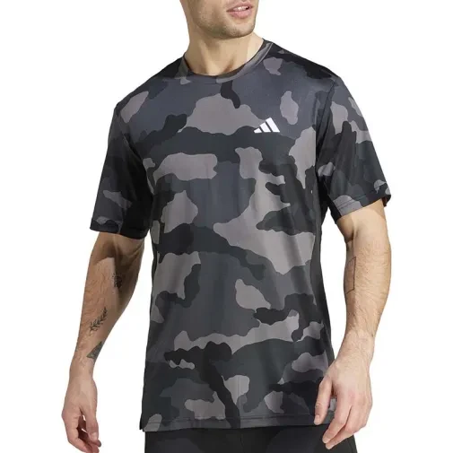 Adidas Muška Majica Camo AOP T, Siva