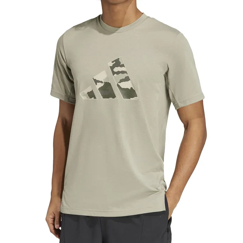 Adidas Muška majica Camo Big Logo T, Bež