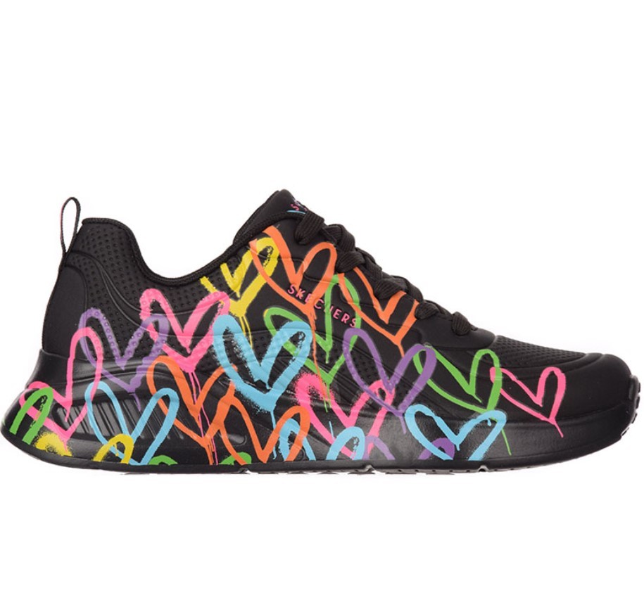 Skechers Uno Lite Ženske patike, crne