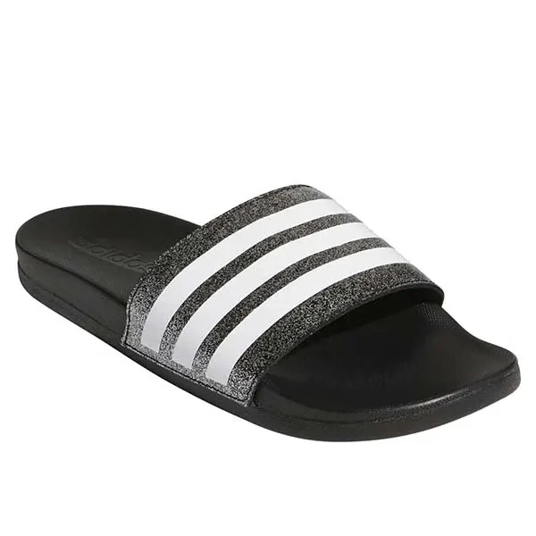 Adidas Papuče za djevojčice Adilette Comfort K, Crno-sive