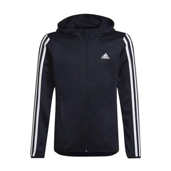 Adidas Duks za djevojčice G 3S FZ HD, Crni