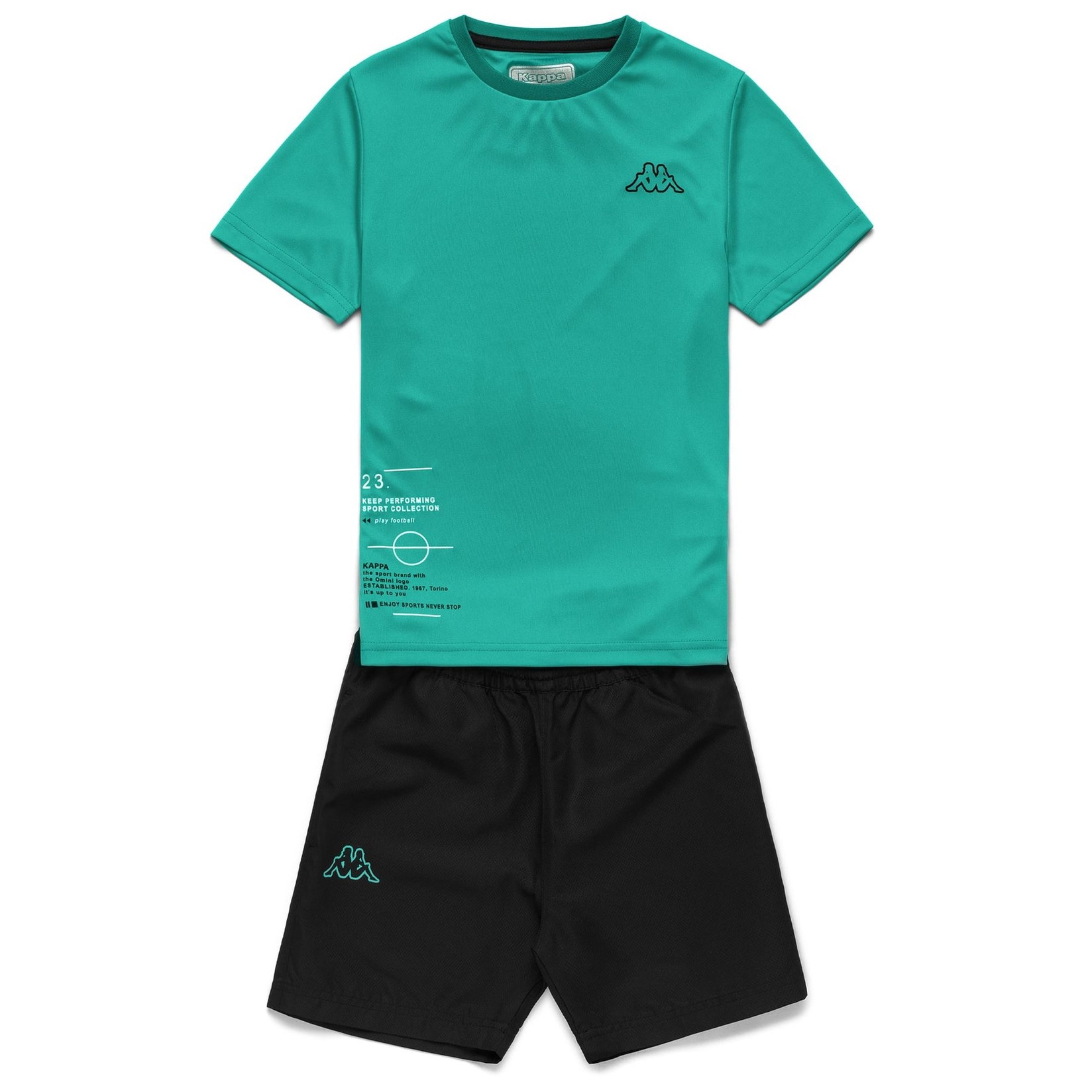 KAPPA Maјica i šorts dečјi logo brozolo