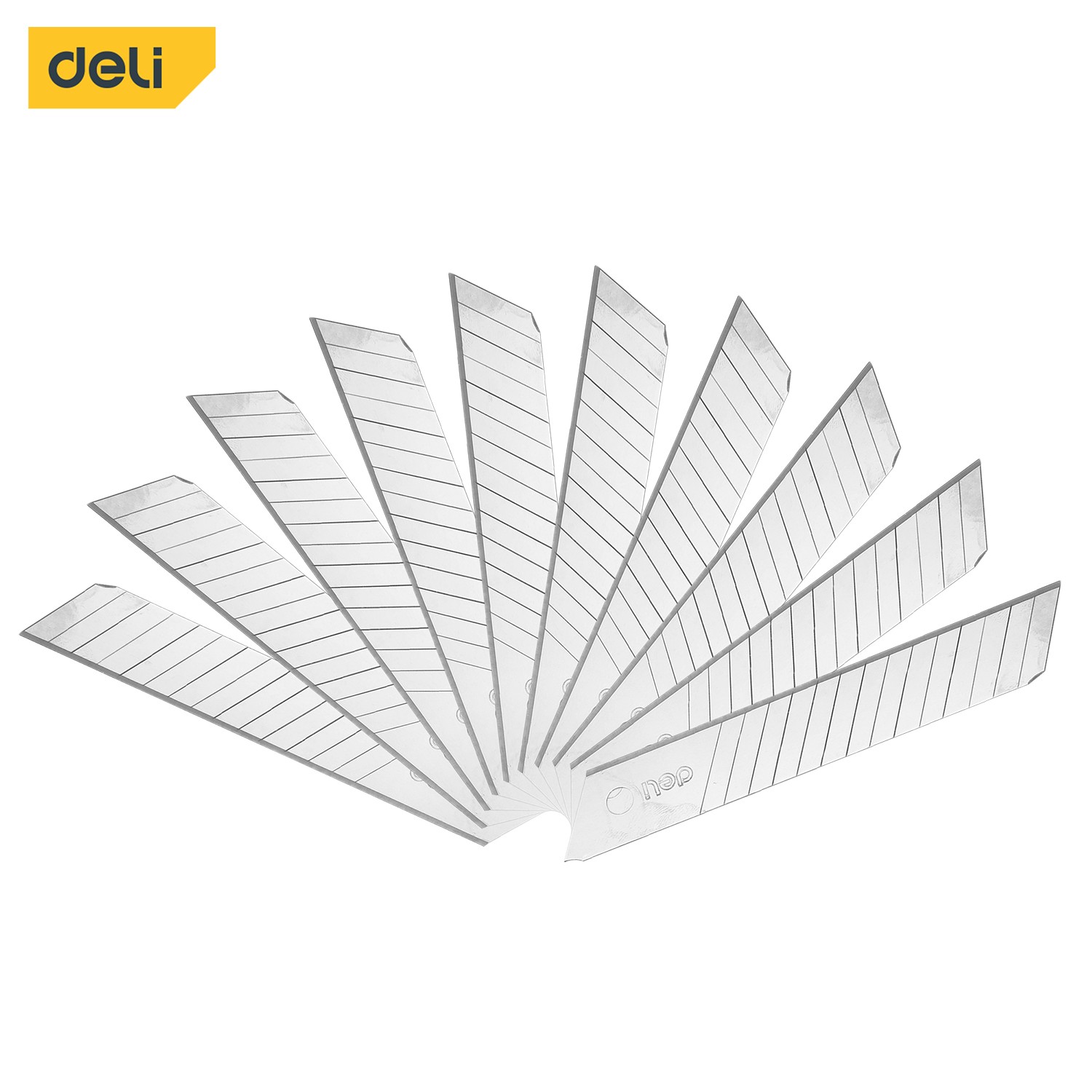 DELI Rezervne oštrice za skalpel X15, ECONOMIC EDL-DP, 18mm, 10 komada