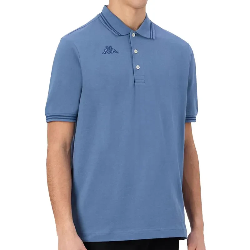 Kappa muška polo majica s logom Maltax 5 MSS, plava