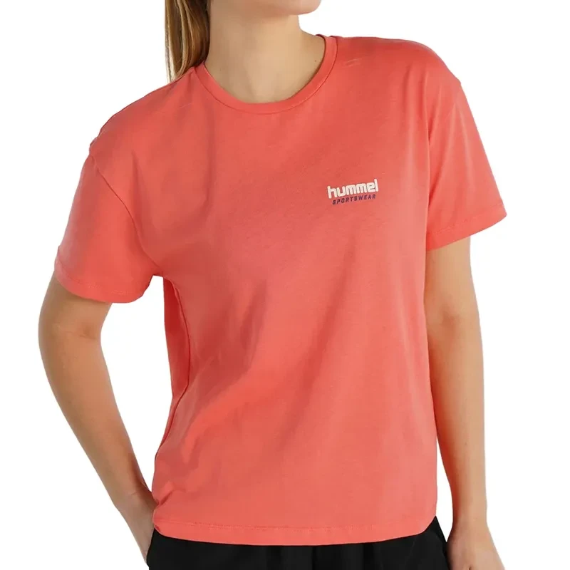 Hummel ženska majica kratkih rukava Boel S/S, narandžasta