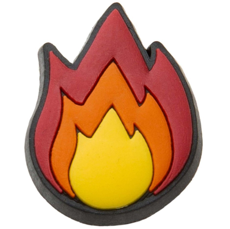 CROCS Ukras za klompe FIRE crvena