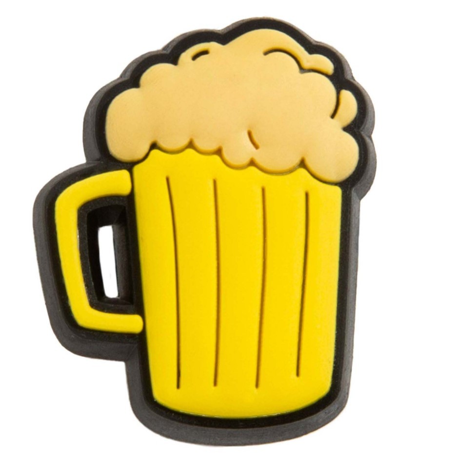 CROCS ukras za klompe pivo, žute