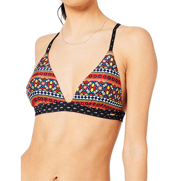 SUPERDRY Ženski kupaći vrh VINTAGE HIPSTER Šarene