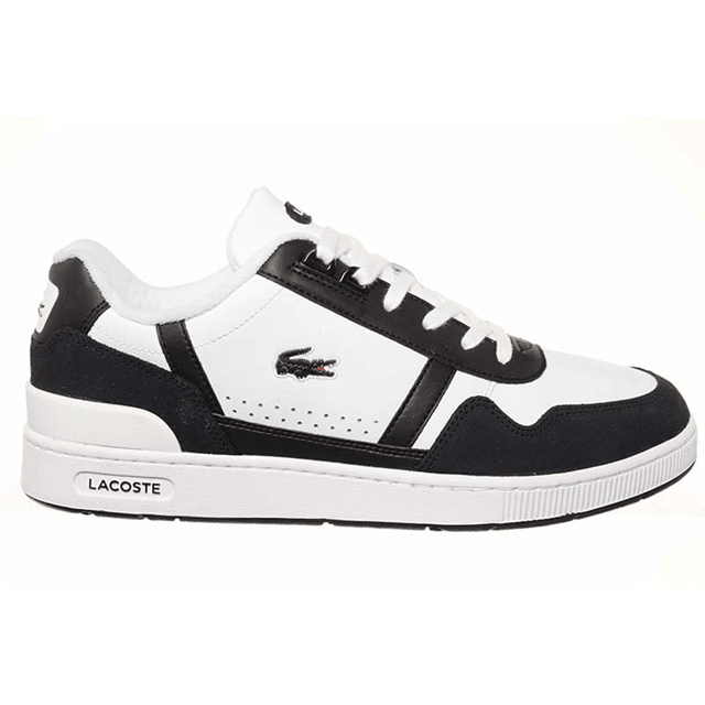 Lacoste Muške patike T-Clip, Crno-bijele