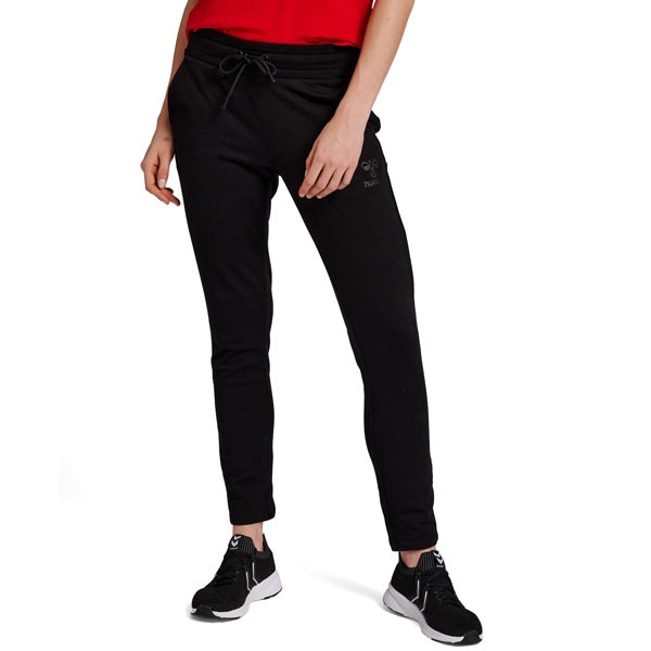 HUMMEL Ženski donji dio trenerke crne boje