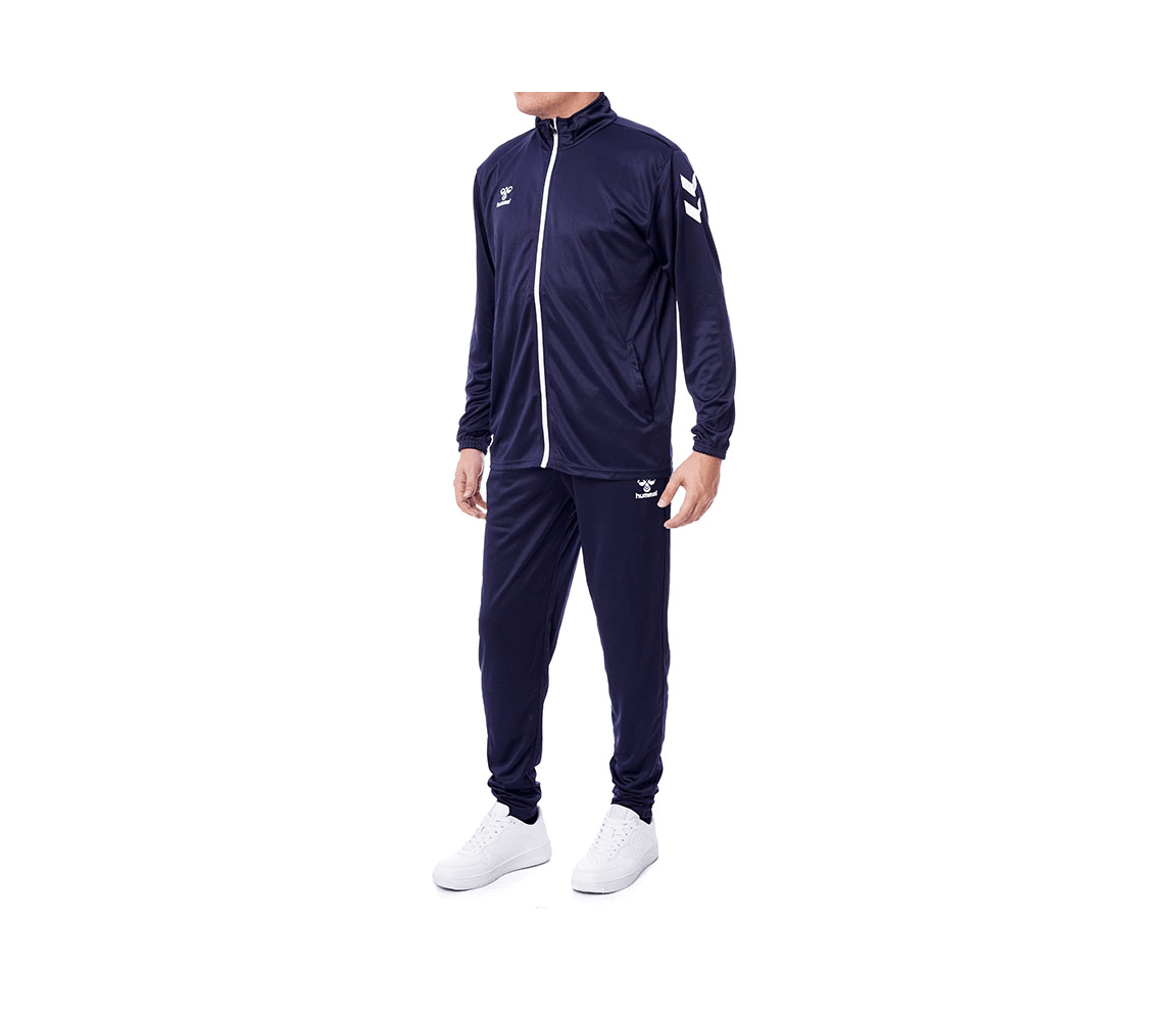 HUMMEL Garnitura muških trenerki HMLLOGO SUIT, crna