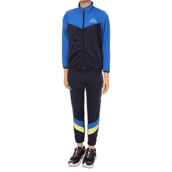 KAPPA Komplet trenerka za dječake Blaise, Crno-plava
