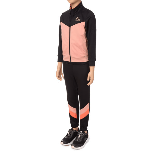 KAPPA Komplet trenerka za djevojčice Beatris, Crno-roze