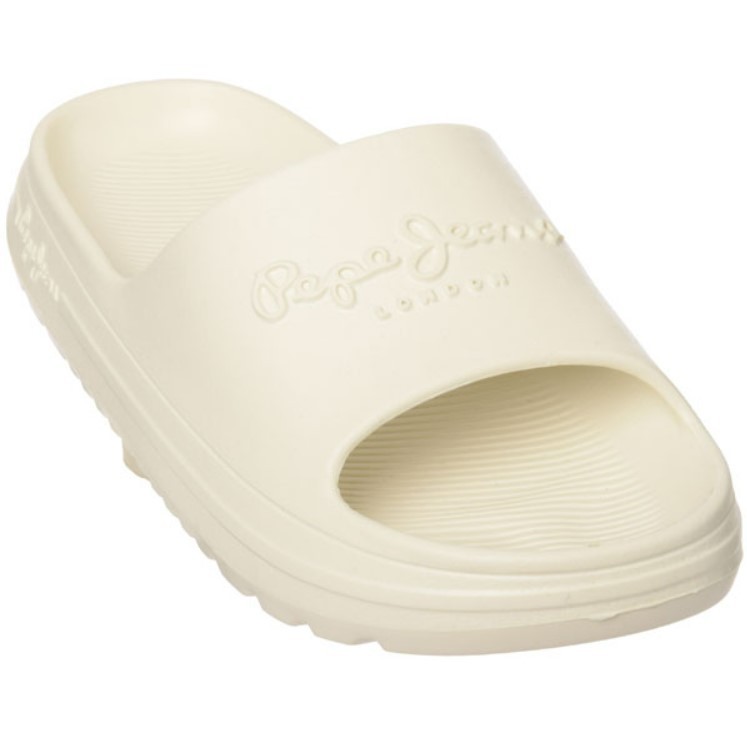 PEPE JEANS Ženske papuče BEACH SLIDE SS23 bijele