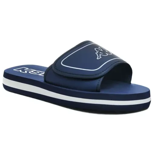 Kappa muške papuče s logom Galea, crne