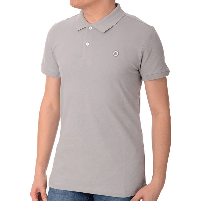 EASTBOUND Muška polo majica kratkih rukava, siva