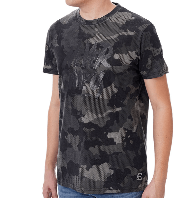 Muška majica kratkih rukava "Eastbound", crno-siva