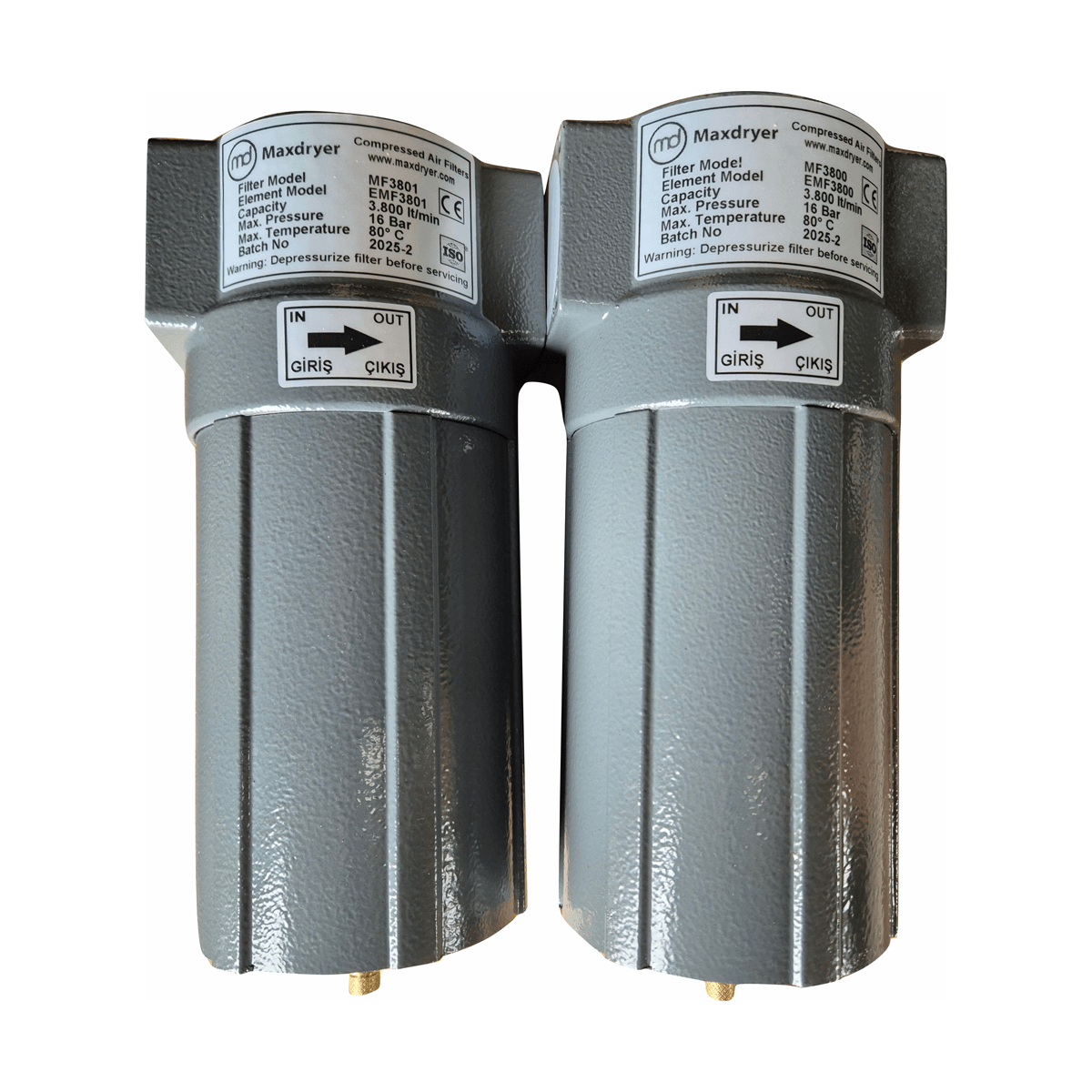 MAXDRYER Linijski filter MF-3800/3801, fini i grubi