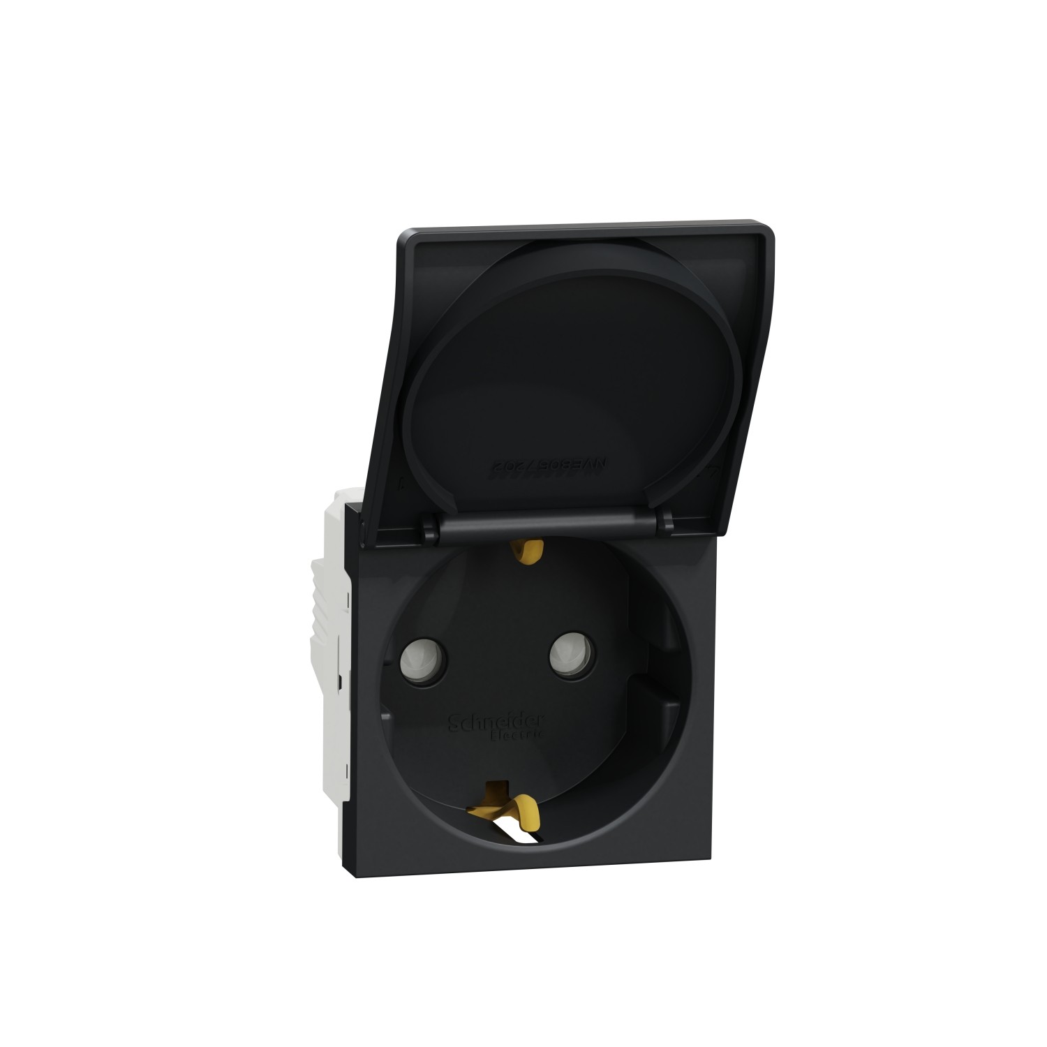 SCHNEIDER Shuko utikač sa poklopcem 2m 16A antracit novi unica