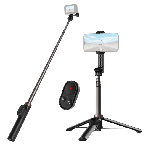 Telesin Selfi štap sa daljinskim upravljačem za GoPro, Crni