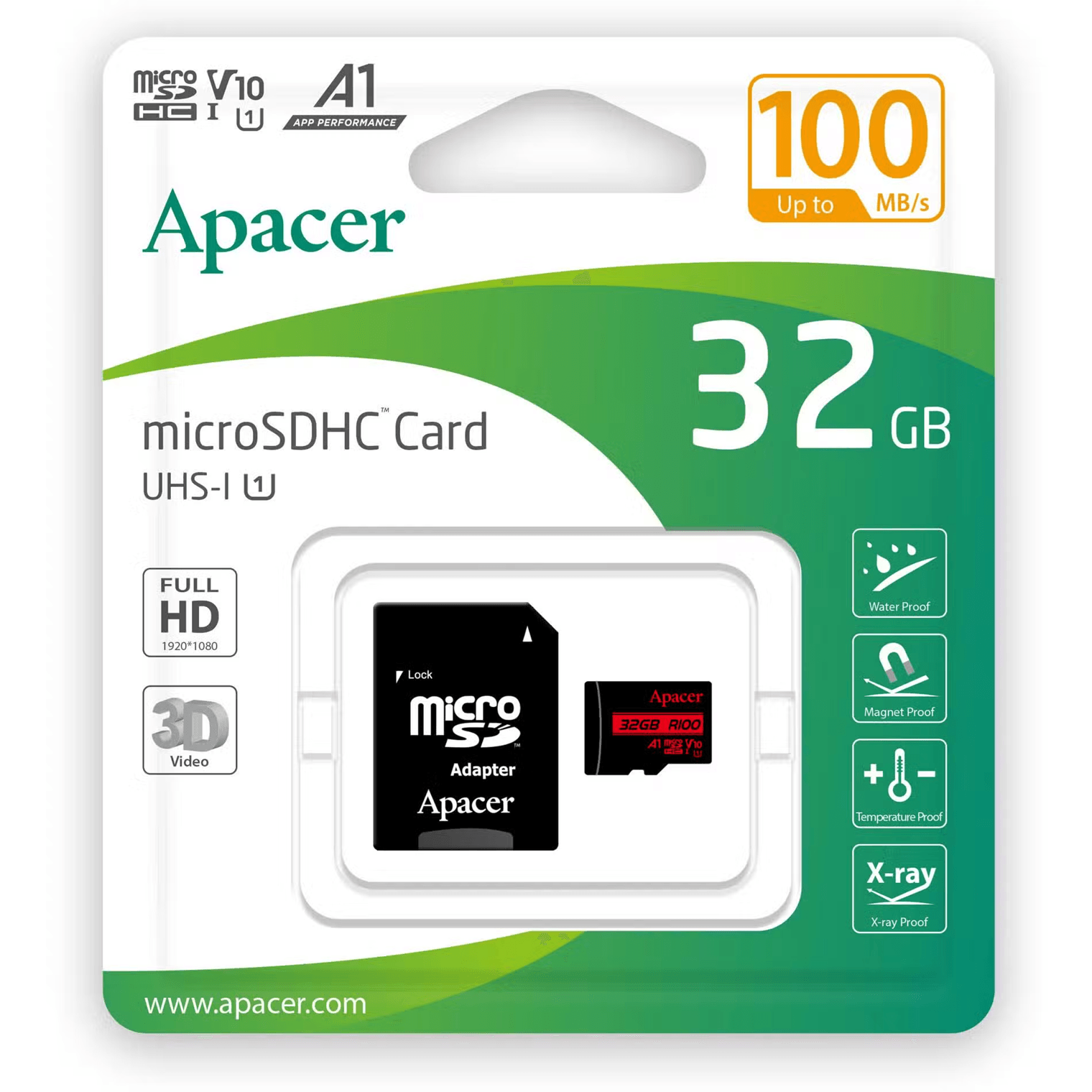 Apacer Memorijaska kartica micro SDHC/SDXC, 32GB