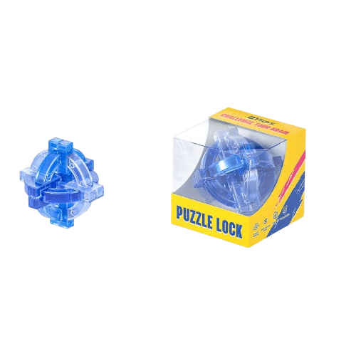 QY Toys Dječija puzzla Puzzle Lock, Plava
