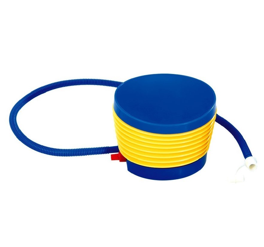 Jilong nožna pumpa na naduvavanje, 17,5 cm, žuto-plava