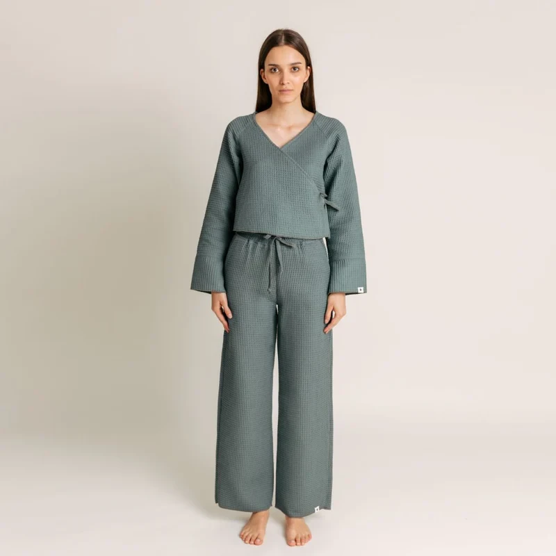 Intuitiva Ženske pantalone Harvest, Pamuk, Tamnoplave